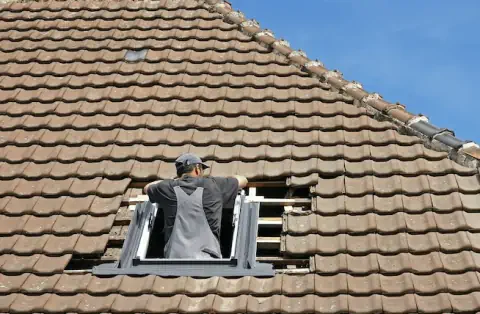 Pose de velux - Thénouville